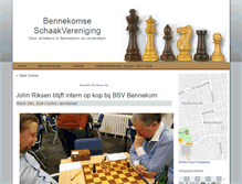 Tablet Screenshot of bennekomsesv.nl